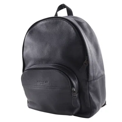 Pre-owned Coach Houston Backpack Leather Black Leather Backpack Bag ()