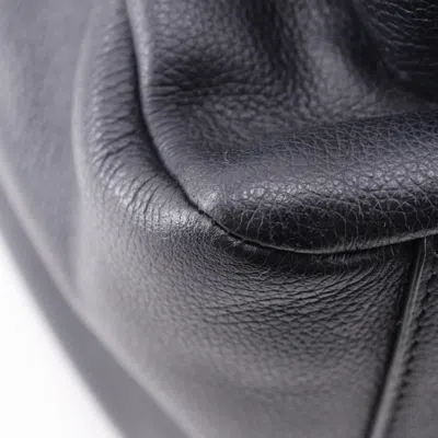 Pre-owned Coach Houston Backpack Leather Black Leather Backpack Bag ()