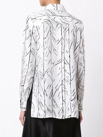 Shop Proenza Schouler Branch Print Shirt