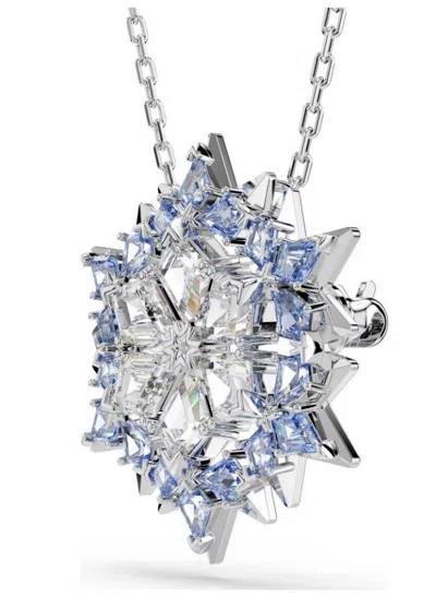 Swarovski Magic Star-pendant Necklace In Silver