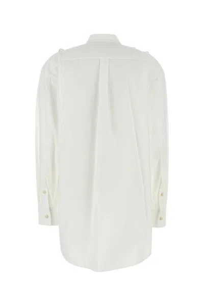 Valentino Garavani White Poplin Shirt In White
