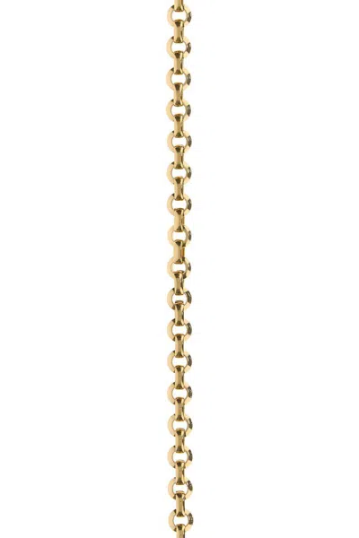 Chloé Gold Metal Belt In Gold