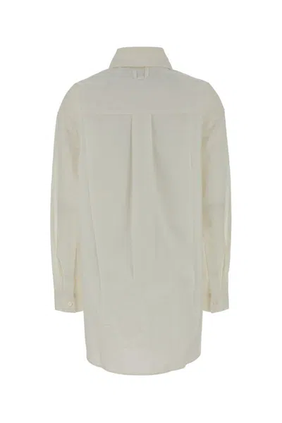 Jacquemus Mens Shirt Back Yoke Long Sleeves In Neutral