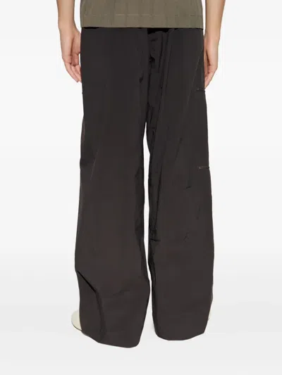 Issey Miyake Zip-detail Pants In Black