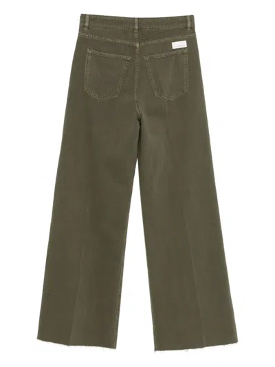 Nine In The Morning Audrey Palace High Waist T.v. In Green