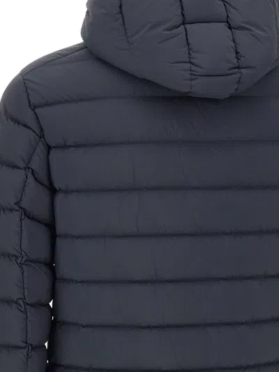 Colmar Hooded Zip Coat In Blue