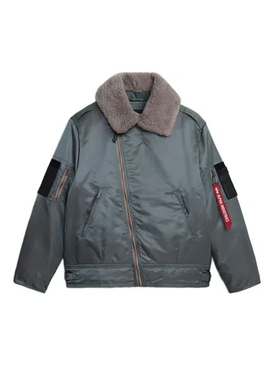 Alpha Industries 1960s Canadian Airforce Type Iii Zip Jacket In Gray