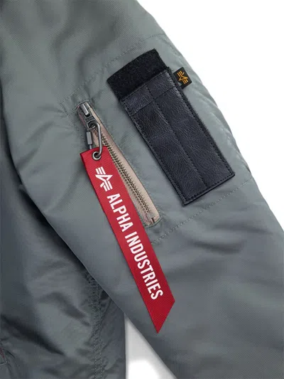 Alpha Industries 1960s Canadian Airforce Type Iii Zip Jacket In Gray