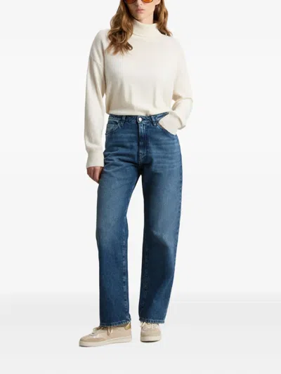 Woolrich Cotton Jeans In Blue