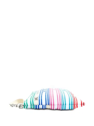 Pre-owned Chanel 2019 Logo-detail Clutch Bag In White