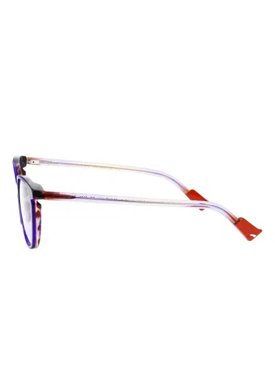 Face À Face Rectangle-frame Glasses In Purple
