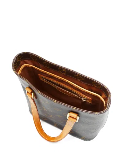 Pre-owned Louis Vuitton 2001 Vavin Pm Monogra-pattern Handbag In Brown