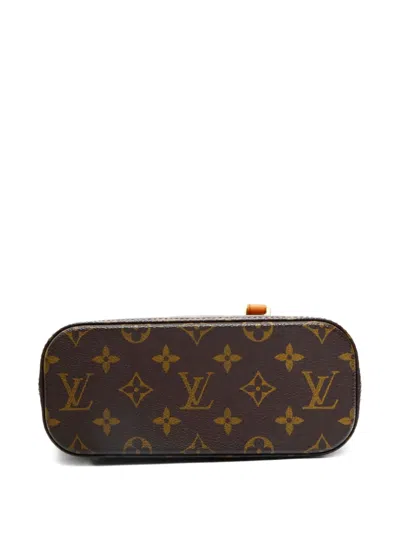 Pre-owned Louis Vuitton 2001 Vavin Pm Monogra-pattern Handbag In Brown