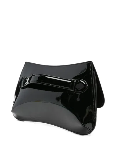 Emporio Armani Black Shoulder Bags In Black