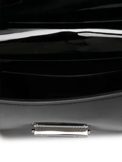 Emporio Armani Black Shoulder Bags In Black