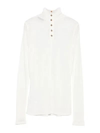 Elisabetta Franchi Sweaters Neutral In White