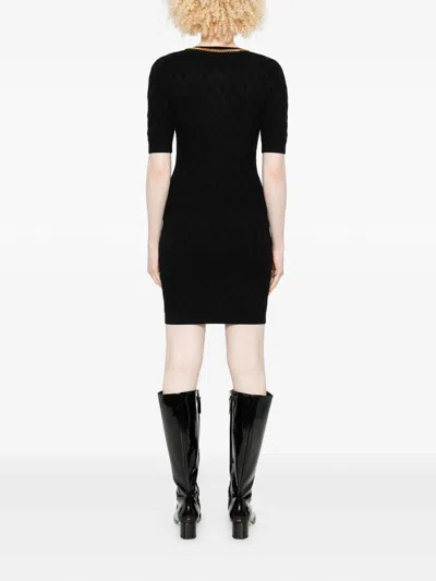 Elisabetta Franchi Dress In Black