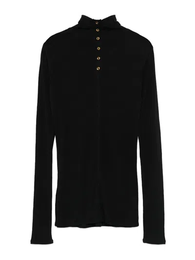 Elisabetta Franchi Sweaters Black In Black