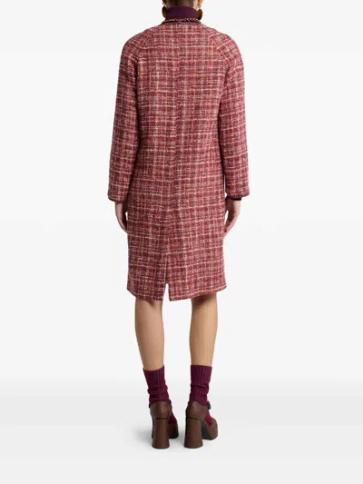 Etro Coat In Red