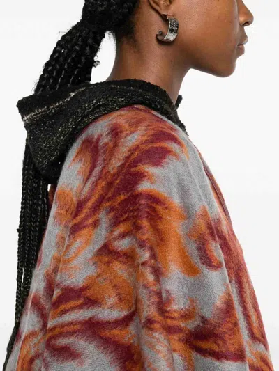 Etro Blue Coats Women In Multi