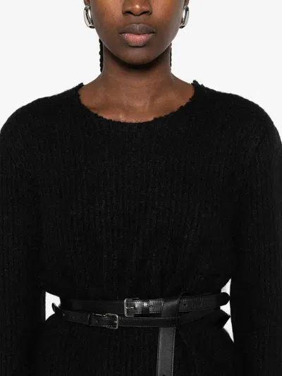 Jil Sander Sweater In Black