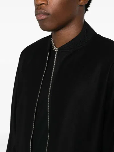Jil Sander Bomber Jacket In Black
