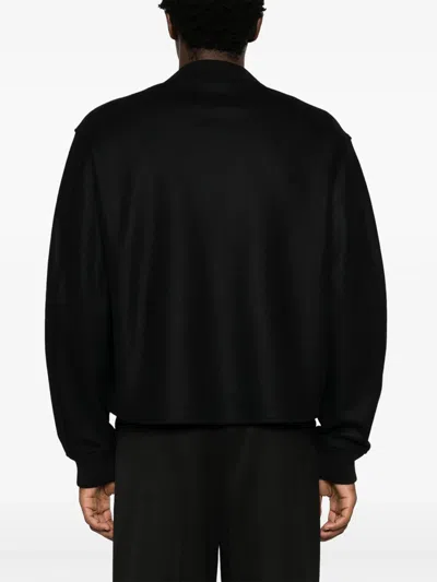 Jil Sander Bomber Jacket In Black