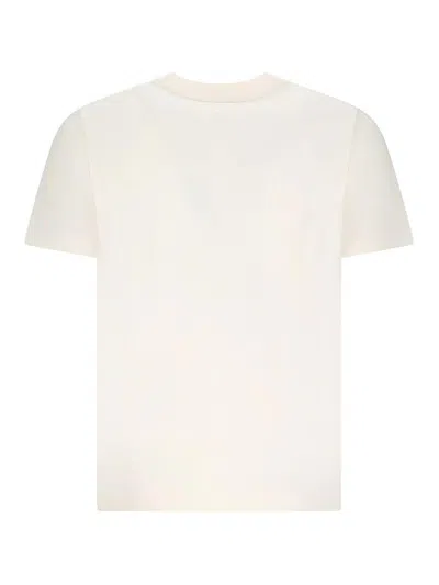 Moncler T-shirt Logo In White