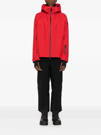 Moncler Grenoble Outerwears In Red