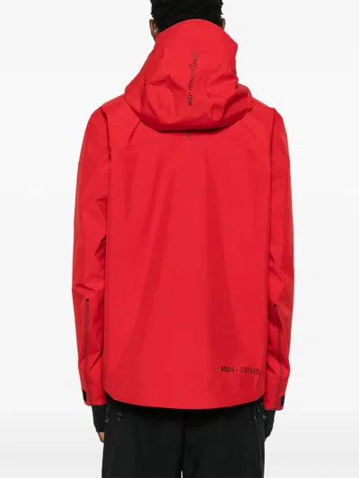 Moncler Grenoble Outerwears In Red