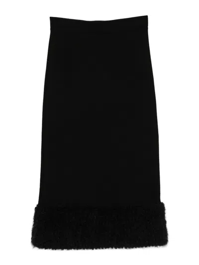 Moschino Skirt In Black
