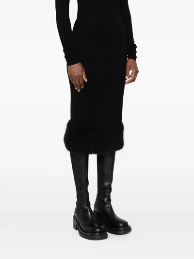 Moschino Skirt In Black