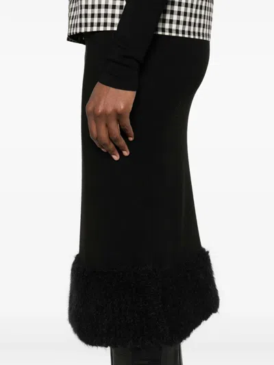 Moschino Skirt In Black