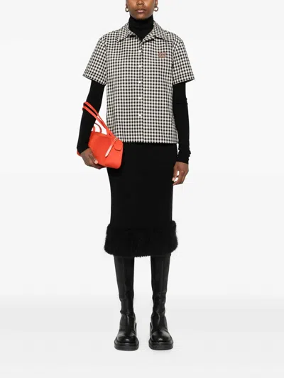 Moschino Skirt In Black