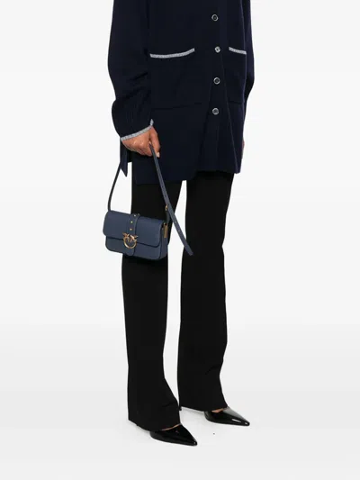 Pinko Small Leather Goods In Blue