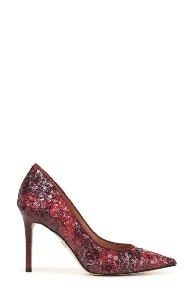 Sam Edelman Hazel Pointed Toe Pump In Red