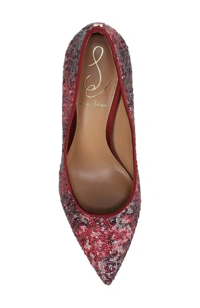 Sam Edelman Hazel Pointed Toe Pump In Red