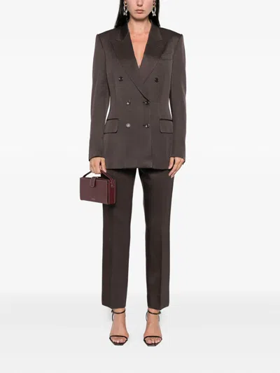 Tom Ford Jacket In Brown