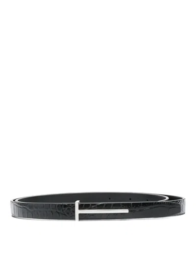 Tom Ford T-belt In Black
