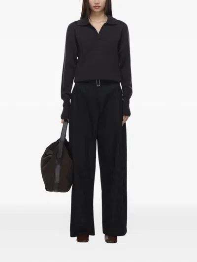 Studio Nicholson Sweaters Brown In Blue