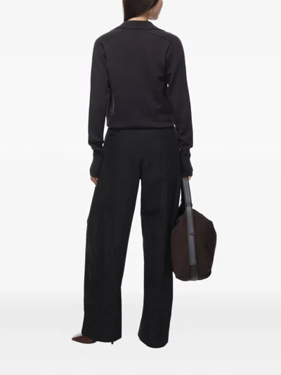 Studio Nicholson Sweaters Brown In Blue