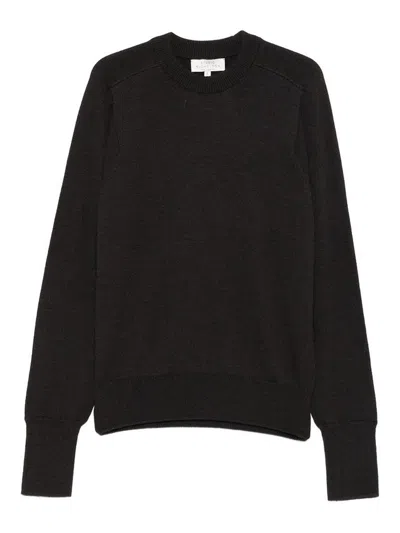 Studio Nicholson Round-neck Wool Sweater In Brown