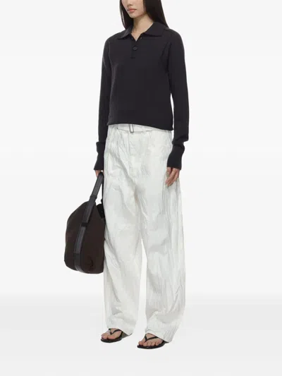 Studio Nicholson Sweaters Brown In Blue