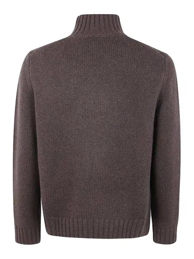 Studio Nicholson Loris High-neck Sweater In Blue