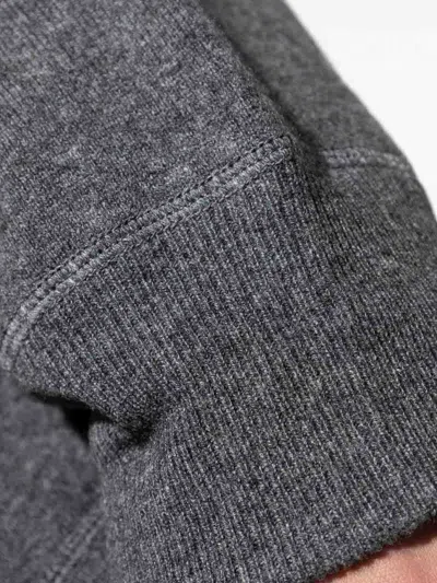 Studio Nicholson Round-neck Wool Sweater In Gray