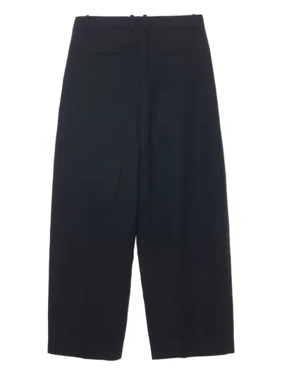 Studio Nicholson Belt Loop Casual Pants In Black