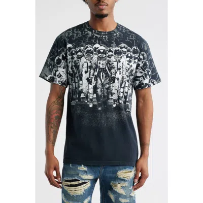 Billionaire Boys Club Armagedon Oversize Graphic T-shirt In Blue