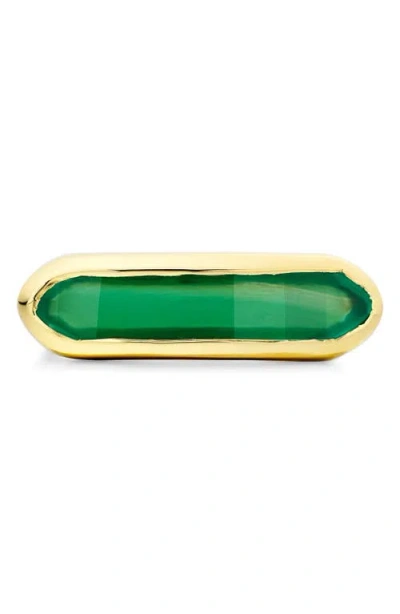 Monica Vinader Baja Stone Ring In Gold
