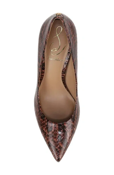 Sam Edelman Hazel Pointed Toe Pump In Multi