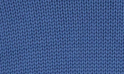 Madewell Solid Relaxed Cotton Sweater In Blue